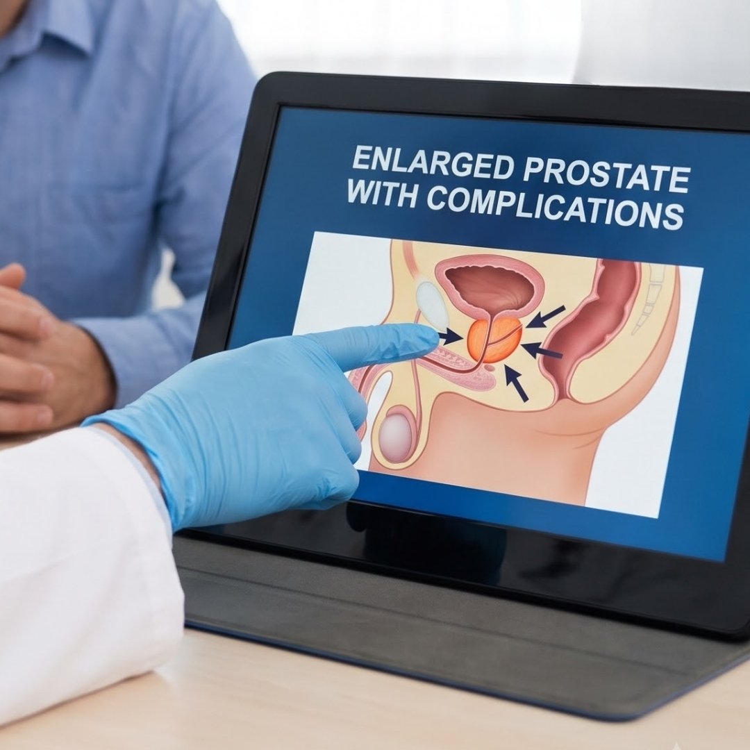 Laser prostate surgery