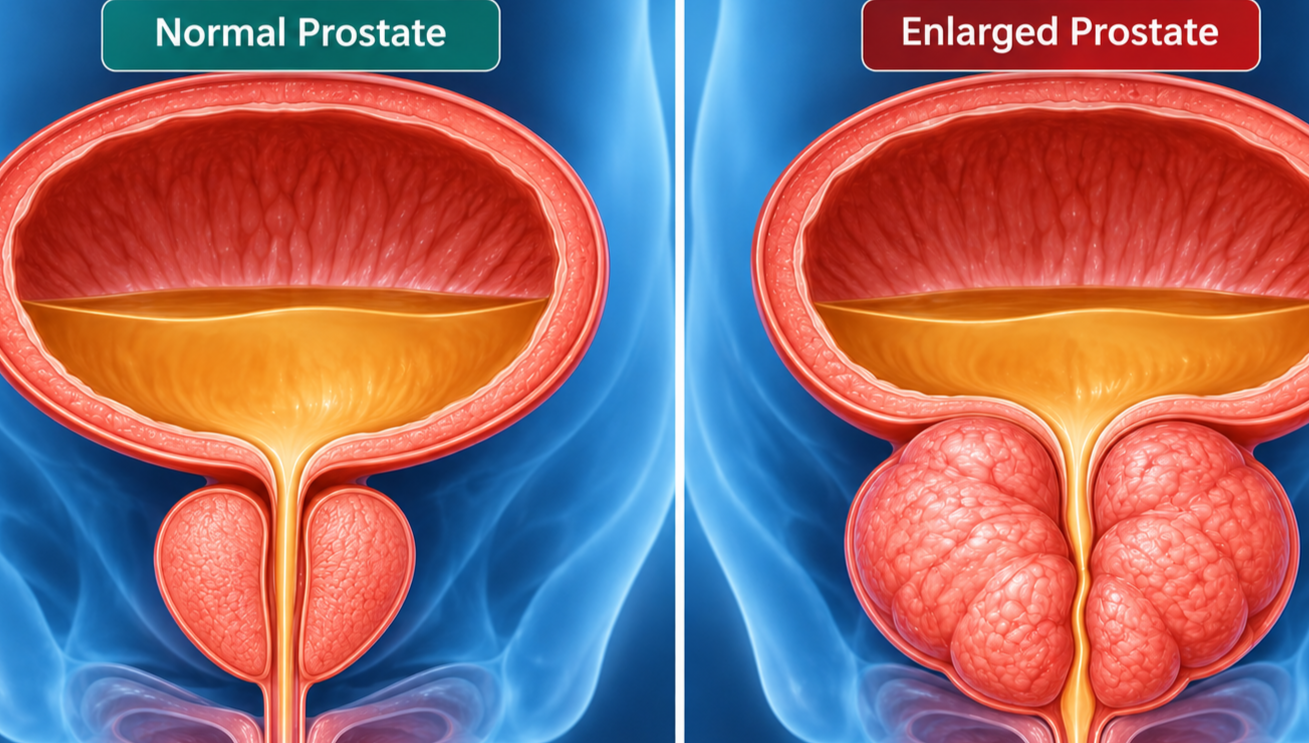 Prostate Enlargement Treatment-Prostatomegaly